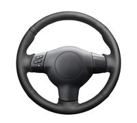 MEWANT Housse de volant en cuir pour Toyota Corolla 2003-2006 / Caldina 2002-2007 / RAV4 2003-2006 / Wish 2003-2009 / Corolla Caldina RAV4