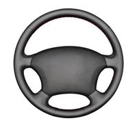 MEWANT Housse de volant en cuir pour Toyota Land Cruiser Prado 120 2004-2009 Land Cruiser 1995-2007 Tacoma 2005-2011 / 4Runner 2003-2009 / Hilux 2009-2011
