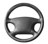 MEWANT Housse de volant respirante pour Toyota Corolla 2002-2006 / Camry 2002-2005 / Hilux 2005-2010 / Avensis Verso 2002-2003 - En cuir microfibre pour housse de volant Toyota