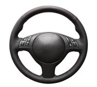 MEWANT Personnalisé Enveloppe de Volant de Voiture pour M Sport E46 330i 330Ci E39 540i 525i 530i M3 E46 M5 E39