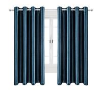 Mewkew Rideaux Blackou pour chambre d'enfant Chambre à coucher Salon Rideaux Occultants à isolation thermique Paire de panneaux avec œillets Rideaux verticaux épais, 1 panneau, H 284 x l 452 cm