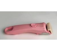 Mewneap Poignée Détachable pour Casserole Universelle Amovible Résistante à la Chaleur 250°C Support 10kg Poignée Antidérapante Compatible avec Tefal la Plupart des Ustensiles de Cuisine (Rose)