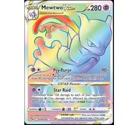 Mewtwo Vstar 079/078 - Pokemon Go - Secret Rare - Carte arc-en-ciel