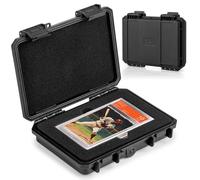 MewVeer Boîte de Rangement pour Cartes Graduées, Top Loader Box pour Trou de Serrure, Boîte Rigide pour Stockage de Cartes de Collection 3 PSA
