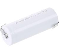 D-3/2D7000H Pile rechargeable spéciale 3/2 D résiste aux températures élevées, à tête plate NiCd 1.2 V 7000 mAh