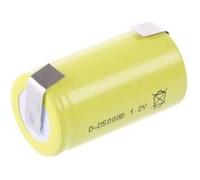 Mexcel D5000B Pile rechargeable spéciale LR20 (D) cosses à souder en U, à tête plate NiCd 1.2 V 5000 mAh G