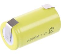 Mexcel D5000B Pile rechargeable spéciale LR20 (D) cosses à souder en U, flat-top NiCd 1.2 V 5000 mAh 1 pc(s)