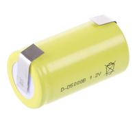 Mexcel D5000B Pile rechargeable spéciale LR20 (D) cosses à souder en U flat-top NiCd 1.2 V 5000 mAh 1 pc(s)