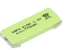 Mexcel HPE-F6-800 Pile rechargeable spéciale prismatique cosses à souder en U NiMH 1.2 V 770 mAh 1 pc(s)
