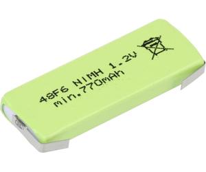 Mexcel HPE-F6-800 Pile rechargeable spéciale prismatique cosses à souder en U NiMH 1.2 V 770 mAh 1 pc(s)