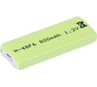 Mexcel HPE-F6-800 Pile rechargeable spéciale prismatique NiMH 1.2 V 770 mAh