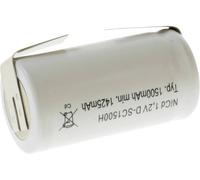 Mexcel Pile rechargeable spéciale Sub-C NiCd 1.2 V 1500 mAh 1 pc(s)