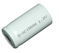 Mexcel Pile rechargeable spéciale Sub-C NiCd 1.2 V 1500 mAh