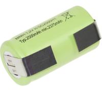 Mexcel Pile rechargeable spéciale Sub-C NiMH 1.2 V 2500 mAh