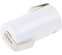 -SC1500H Pile rechargeable spéciale Sub-C résiste aux températures élevées, cosses à souder en Z, à tête plate NiCd 1.2 V 1500 mAh