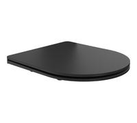 Mexen abattant de toilette à descente progressive slim, duroplast, noir mat - 39224085 53148 5905315342041