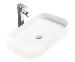 Mexen Alessia lavabo à poser 75 x 38 cm, blanc - 21577500 2296 5907709190733
