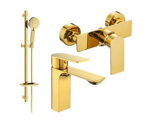 Mexen Alexa DQ40 ensemble de douche, doré - 71204DQ40-50 5923 5907709198395