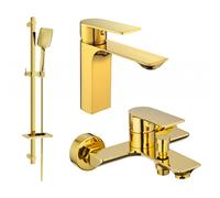 Mexen Alexa DQ62 ensemble de bain, doré - 71203DQ62-50 5918 5907709198326