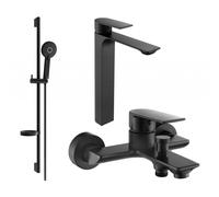 Mexen Alexa DS40 ensemble de bain, noir - 71213DS40-70 5940 5907709198616