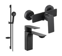 Mexen Alexa DS40 ensemble de douche, noir - 71204DS40-70 5929 5907709198456
