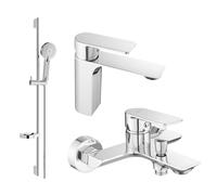 Mexen Alexa Ensemble de bain DS40, chrome - 71203DS40-00 3429 5907709198340