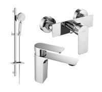 Mexen Alexa Ensemble de douche DQ40, chrome - 71204DQ40-00 5922 5907709198388