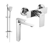 Mexen Alexa Ensemble de douche DQ62, chrome - 71214DQ62-00 5945 5907709198678