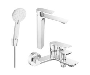 Mexen Alexa R40 ensemble de bain, chromé - 71213R40-00 3439 5907709198746