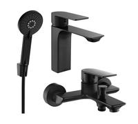 Mexen Alexa R40 ensemble de bain, noir - 71203R40-70 5933 5907709198500