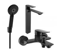 Mexen Alexa R40 ensemble de bain, noir - 71213R40-70 5953 5907709198760