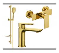 Mexen Alfa DF62 ensemble de douche, doré - 745704DF62-50 5248 5907709182875