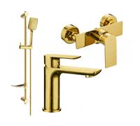 Mexen Alfa DF62 ensemble de douche, or - 745704DF62-50 5248 5907709182875