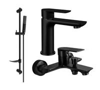 Mexen Alfa DF72 ensemble de bain, noir - 745703DF72-70 5228 5907709182608