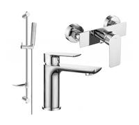Mexen Alfa DF72 ensemble de douche, chromé - 745704DF72-00 5239 5907709182776