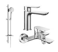 Mexen Alfa DQ40 ensemble de baignoire, chrome - 745703DQ40-00 5224 5907709182493