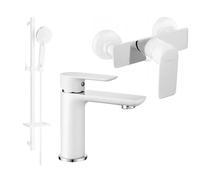 Mexen Alfa DQ40 ensemble de douche, blanc/chrome - 745704DQ40-02 5234 5907709182714