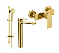 Mexen Alfa DQ40 ensemble de douche, doré - 745714DQ40-50 5283 5907709183360