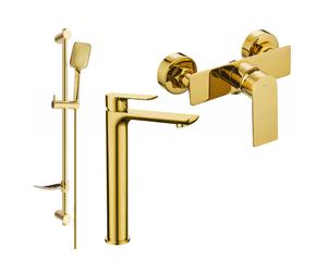 Mexen Alfa Ensemble de douche DF62, doré - 745714DF62-50 5295 5907709183506