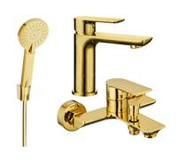 Mexen Alfa R40 ensemble de bain, doré - 745703R40-50 5252 5907709182943