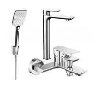 Mexen Alfa R62 ensemble de bain, chromé - 745713R62-00 5304 5907709183681