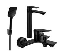 Mexen Alfa R62 ensemble de bain, noir - 745713R62-70 5306 5907709183728