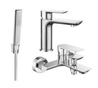 Mexen Alfa R72 ensemble de bain, chrome - 745703R72-00 5254 5907709182981