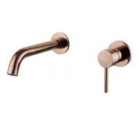 Mexen Alma mitigeur lavabo encastré, or rose - 75015-60 1426 5907709111509
