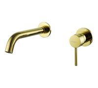 Mexen Alma robinet de lavabo encastré, or - 75015-50 1425 5903163389485