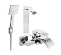 Mexen Aries R45 ensemble de bain, chrome - 744813R45-00 5349 5907709186682