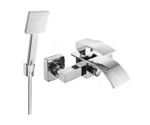 Mexen Aries R45 robinet de baignoire avec set de douche, chrome - 74483R45-00 5331 5907709186507