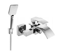 Mexen Aries R62 mitigeur de bain avec ensemble de douche, chrome - 74483R62-00 5328 5907709186477