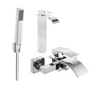 Mexen Aries R77 ensemble bain, chrome - 744813R77-00 5343 5907709186620