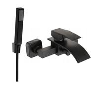 Mexen Aries R77 mitigeur de baignoire avec ensemble de douche, noir - 74483R77-70 5327 5907709186460